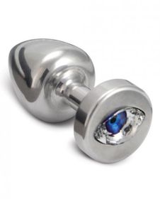 Diogol Anni R Cat&#039;s Eye T1 Butt Plug Crystal Silver