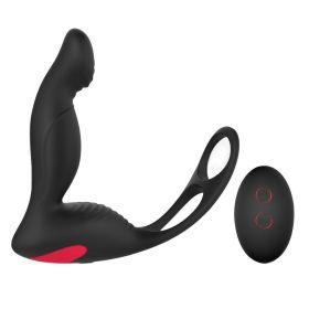 10 Speeds and Patterns Electric Massager for Man,Waterproof Rechargeable Prostrate Prostata Stimulator Toy,Whisper Quiet