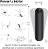 Powerful Vibrating Bullet with Remote Control - Black