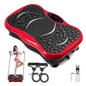 Mini Mini Fat Machine Lazy Vibration Sports Shake Shake Machine Body Shaping Machine (Color: Red)