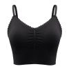 Plus Size Lace Wireless Bras For Women; Low-Impact Activity Sleep Bralette; Comfort Workout Sports Bra; Comfortable Full Coverage; Soft And Breathable