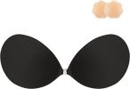 Adhesive Bra Strapless Sticky Invisible Push up Silicone Bra for Backless Dress with Nipple Covers