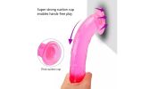 Suction Cup Dildo Clitoral 8'5 Inches Dildo Flaxible Realistic Dildo