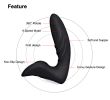 Hot Sale Electric Silicone Male Dildo G-Spot Anal Vibrator Prostate Massager Vibrator Gay Anal Plug Vibration