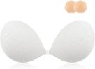 Adhesive Bra Strapless Sticky Invisible Push up Silicone Bra for Backless Dress with Nipple Covers